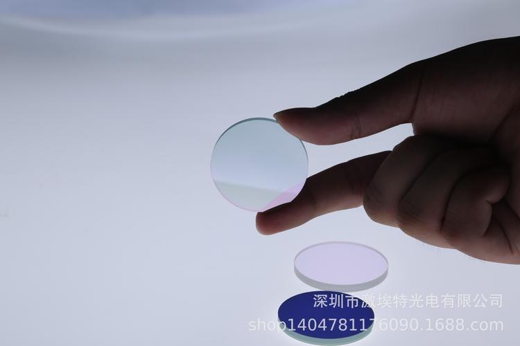 荧光分析470nm窄带滤光片 激发光蓝色滤镜的专业选择
